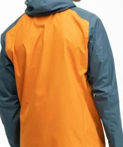 Bergans Men's Skarlight 3L Shell Jacket Cloudberry Yellow/Orion Blue