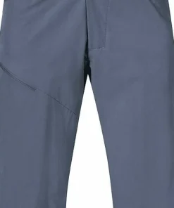 Bergans Men's Vandre Light Softshell Long Shorts Granite Blue