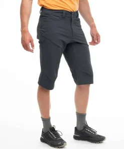 Bergans Men's Vandre Light Softshell Long Shorts Dark shadow grey