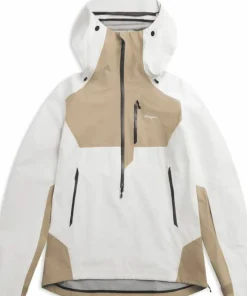 Bergans Unisex Oppdal 3L Shell Anorak Arctic White/sandstone