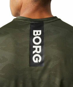 Björn Borg Men's Borg Performance T-Shirt Forest Night