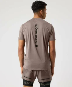 Björn Borg Men's Borg Running Perforated T-Shirt Falcon