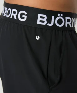 Björn Borg Men's Borg Shorts Black Beauty/White