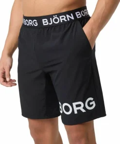 Björn Borg Men's Borg Shorts Black Beauty/White