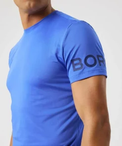 Björn Borg Men's Borg T-Shirt Amparo Blue