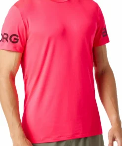Björn Borg Men's Borg T-Shirt Diva Pink