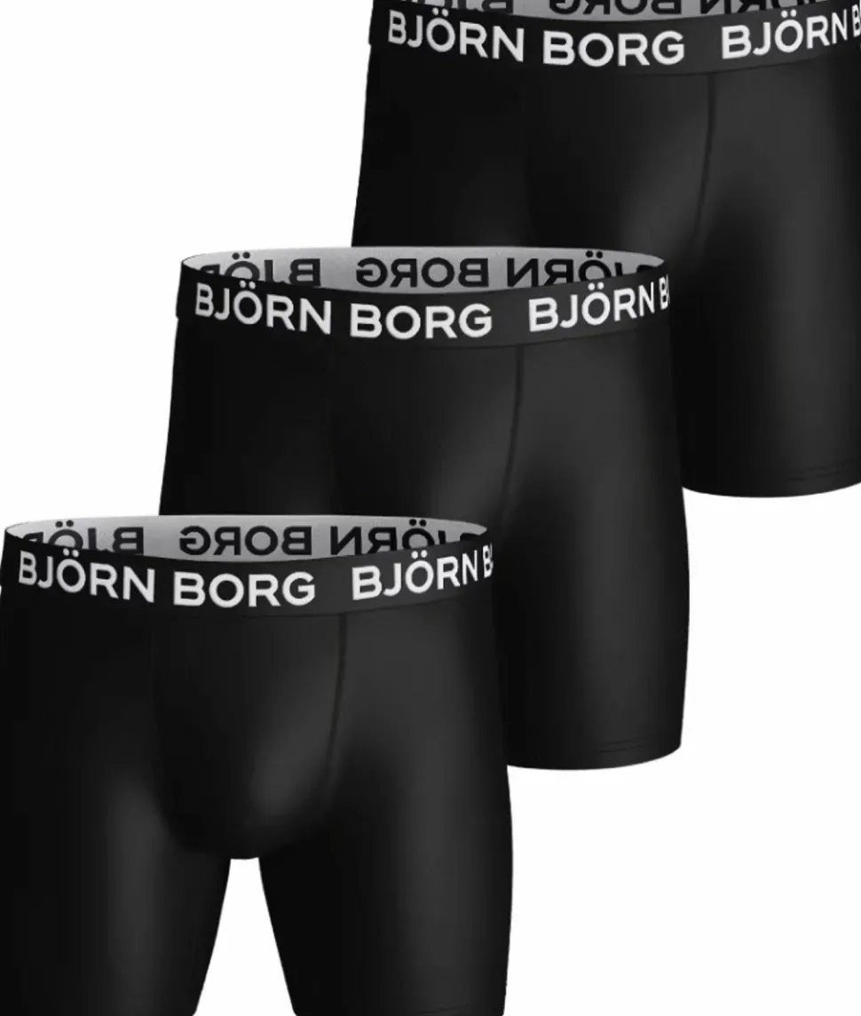 Björn Borg Men's Sports Microfiber Boxer 3p Multipack 1