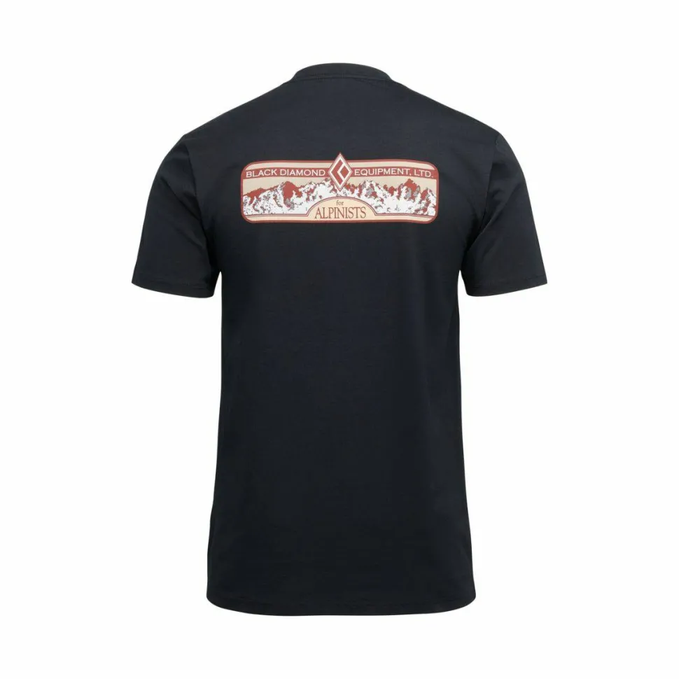 Black Diamond M Heritage Alpinist Ss Tee Black