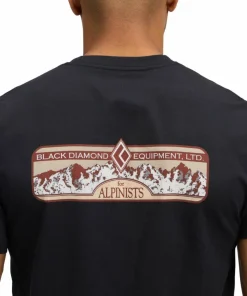 Black Diamond M Heritage Alpinist Ss Tee Black