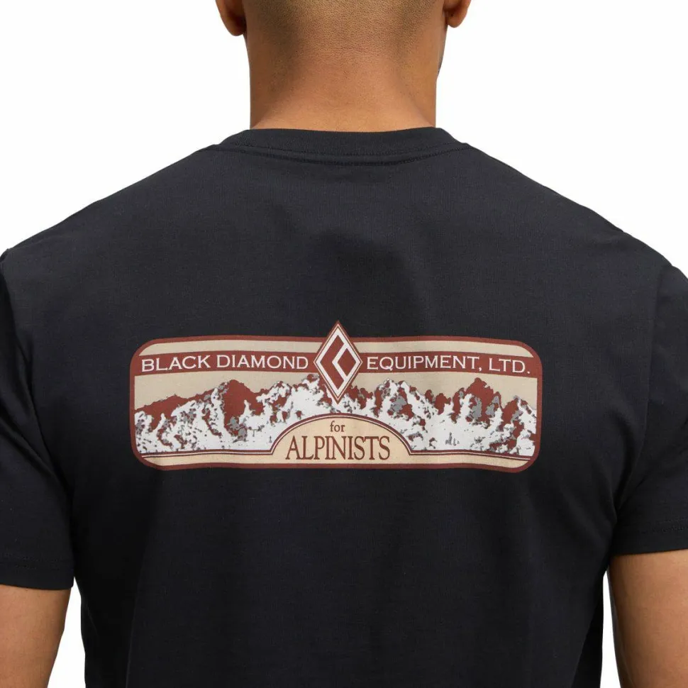 Black Diamond M Heritage Alpinist Ss Tee Black