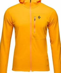 Black Diamond Men's Coefficient Fleece Hoody Bd Orange