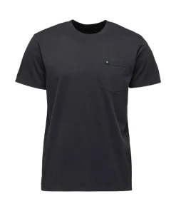 Black Diamond Men's Diamond Patch Ss Pocket Tee Black