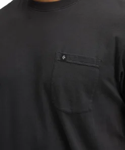 Black Diamond Men's Diamond Patch Ss Pocket Tee Black