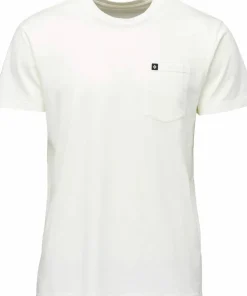 Black Diamond Men's Diamond Patch Ss Pocket Tee Off White