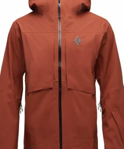 Black Diamond Men's Factor Shell Iron Red