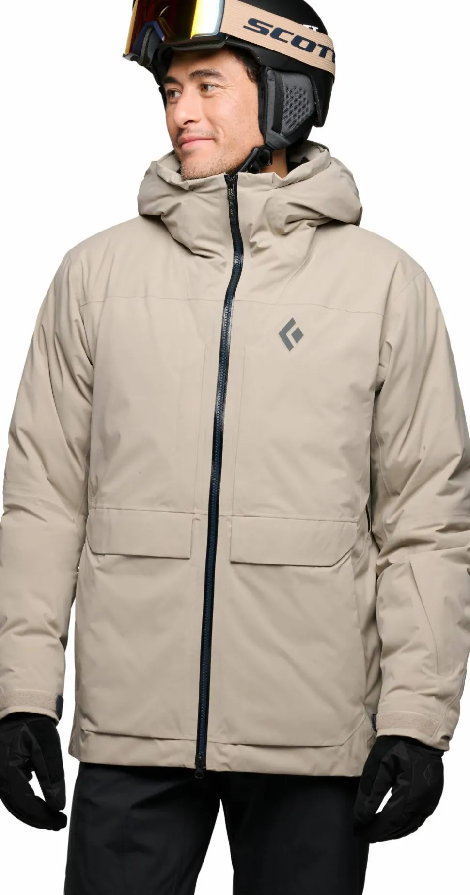 Black Diamond Men's Factor Insulated Parka Moonstone