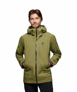 Black Diamond Men's Highline Stretch Shell Jacket Crag Green