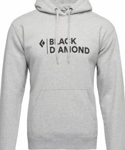 Black Diamond Men's Mini Stacked Pullover Hoody Nickel Heather