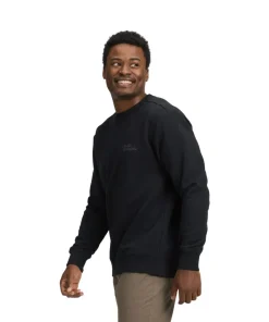 Black Diamond Men's Mini Stacked Crewneck Black