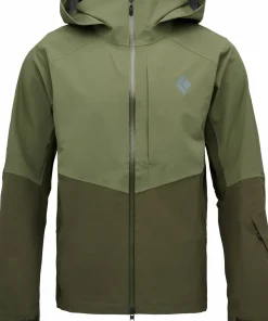 Black Diamond Men's Recon Stretch Shell Tundra-dark Moss