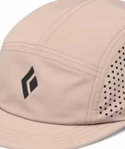 Black Diamond 5-Panel Synthetic Cap Pale Mauve-black Icon Logo