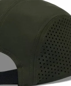 Black Diamond 5-Panel Synthetic Cap Dark Moss-anthracite Icon Logo