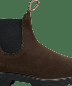 Blundstone Unisex 2410 Suede Chelsea Boots Brown