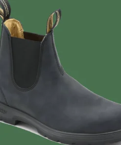 Blundstone Unisex Casual Chelsea Boots #587 Rustic Black