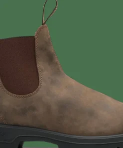 Blundstone Unisex Casual Chelsea Boots #585 Rustic Brown