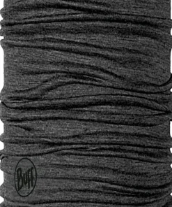 Buff Lightweight Merino Wool Tubular Solid Grey