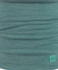 Buff Merino Heavyweight Neck Warmer Solid Pool