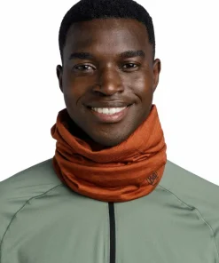Buff Merino Lightweight Neckwear Solid Cinnamon