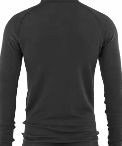 Bula Men's Geo Merino Wool Halfzip Dgrey