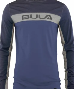 Bula Men's Retro Merino Wool Crew Sblue