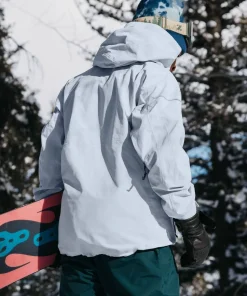 Burton Men's Ak Gore Cyclic Jacket Gray Cloud