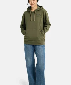 Burton Unisex Moretown Pullover Hoodie Forest Moss