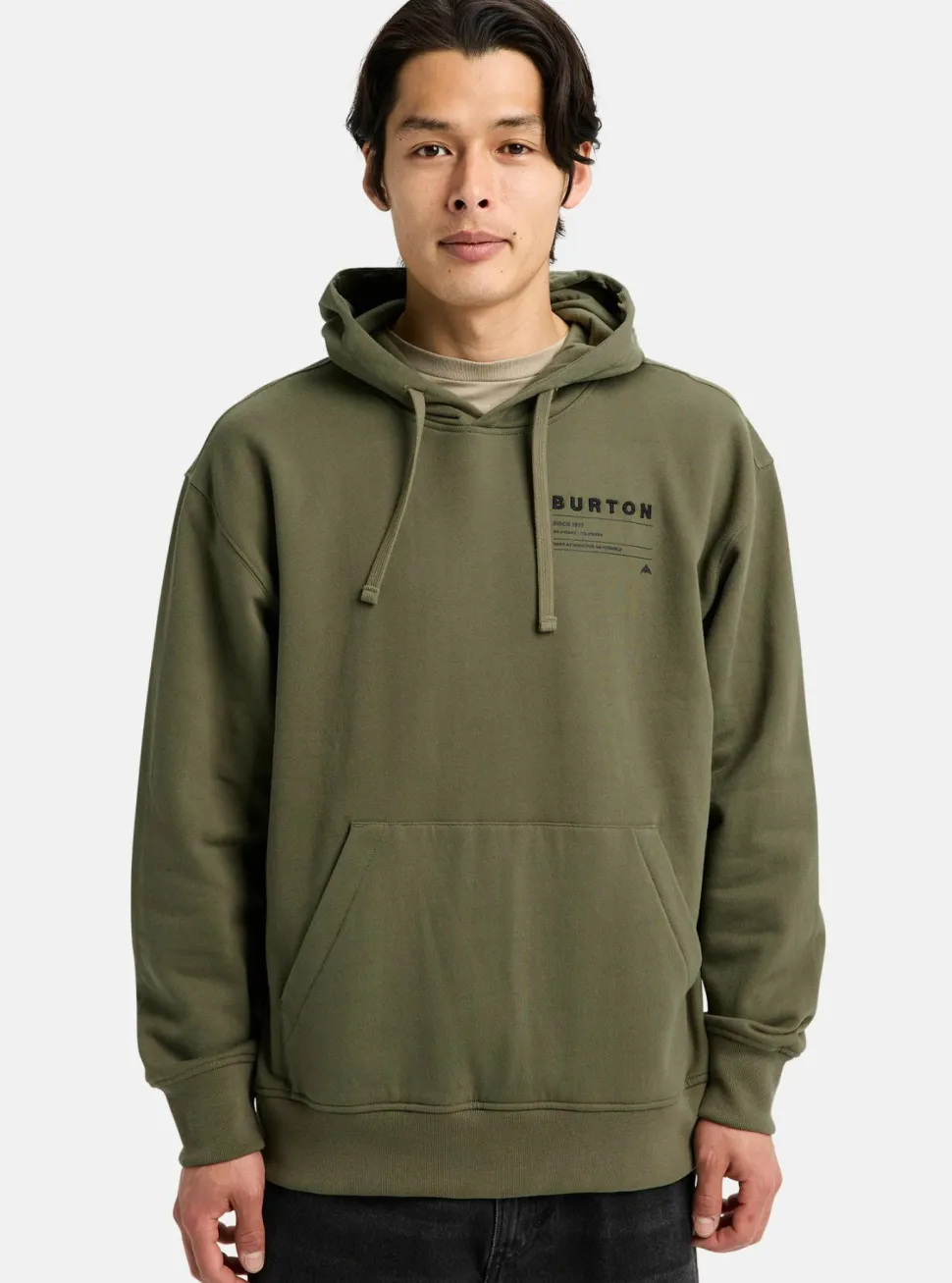Burton Unisex Moretown Pullover Hoodie Forest Moss