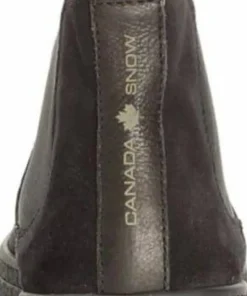 Canada Snow Men's Mount Verm Suede Boots Black