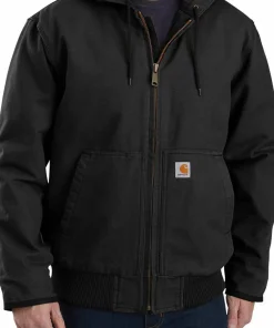 Carhartt Men's Duck Active Jacket Black