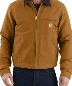 Carhartt Men's Duck Detroit Jacket Carhartt® Brown
