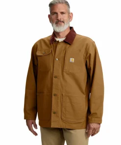 Carhartt Men's Duck Loose Fit Chore Coatt Carhartt® Brown