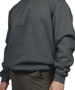 Carhartt Men's Midweight Crewneck Sweatshirt Carbon Heather