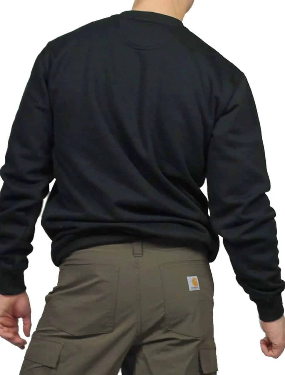 Carhartt Men's Midweight Crewneck Sweatshirt Black