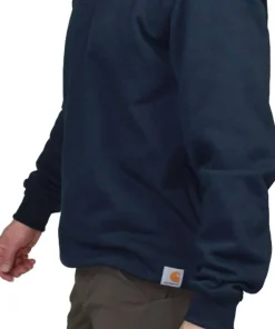 Carhartt Men's Midweight Crewneck Sweatshirt New Navy