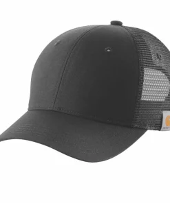 Carhartt Men's Rugged Professional™ Series Canvas Mesh Back Cap Black