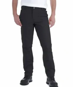 Carhartt Men's Stretch Duck Double Front Black