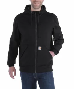 Carhartt Men's Wind Fighter Hooded Sweatshirt Black