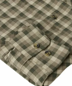 Chevalier Men's Creek Shooting Fit Coolmax Shirt Mink Brown Checked