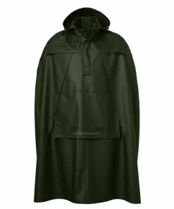 Chevalier Men's Stratus Rain Poncho Dark Green