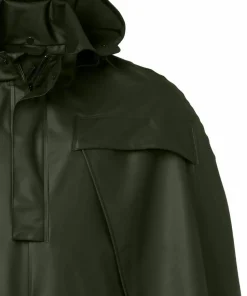 Chevalier Men's Stratus Rain Poncho Dark Green